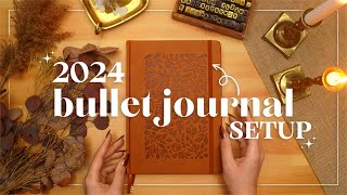 New 2024 Bullet Journal Setup ✨ [upl. by Anemolihp134]