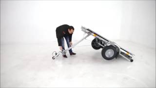 TOWCAR KATLANABİLİR MOTOSİKLET TAŞIMA RÖMORKU [upl. by Acirretal]