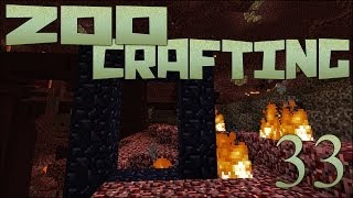 Trapped in the Nether 🐘 Zoo Crafting Episode 33 [upl. by Binette203]