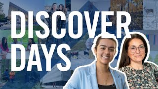 Discover Days  U of T Mississauga with Esha a Biology Computer Science and Psychology student [upl. by Faustina]