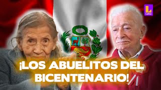 Abuelitos celebran 100 años en Fiestas Patrias l Arriba Mi Gente [upl. by Gilson266]