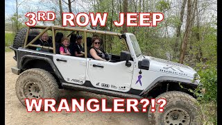 3 Row 7 seater Jeep Wrangler JK on 39s [upl. by Stoll]