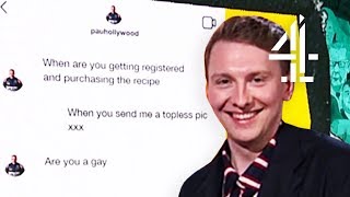 Joe Lycett SHUTS DOWN Paul Hollywood SCAM Message on Instagram  Joe Lycetts Got Your Back [upl. by Kwabena]