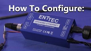 How to Configure Madrix amp Enttec ODE 70305 [upl. by Imoian]