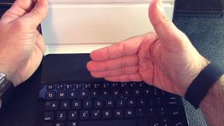 Review of the Logitech Ultrathin Keyboard Folio for iPad mini and iPad mini retina [upl. by Teuton]