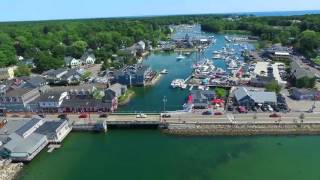 An Aerial Tour of Kennebunk and Kennebunkport Maine [upl. by Eelame]