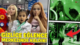 UZUNMAKARNA İLE GECE GİZLİCE EĞLENCE MERKEZİNDE KALDIK  uzunmakarna9841 OykuKarta [upl. by Illek460]