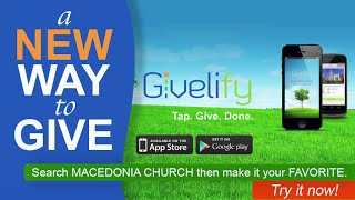 Givelify  A NEW Way To Give at Macedonia [upl. by Lenod]