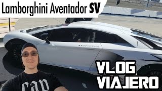 Manejando un Lamborghini Aventador SV  Vlog Viajero  Racing Experience Las Vegas [upl. by Artinahs580]