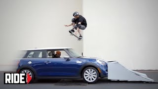 Tony Hawk Jumps Moving MINI Hardtop [upl. by Norred]