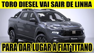 FIAT TORO DIESEL VAI SAIR DE LINHA PARA TITANO VENDER  ACERTO OU TIRO NO PÉ [upl. by Itsrejk]