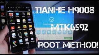 TIANHE H9008 MTK6592 17GHz Octa Core 2GB16GB  How To Root [upl. by Dominga301]