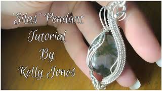 ‘Silas’ Pendant Tutorial by Kelly Jones [upl. by Inavoy]