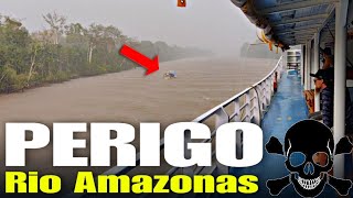 VIAGEM DE BARCO MACAPÁ A BELÉM PERIGO 😨 MORTAL SE NÃO FILMA NINGUÉM ACREDITA RIO AMAZONAS Ep154 [upl. by Susette883]