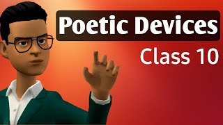 Poetic Devices Class 10  Figures of Speech  Literary Devices boardexam2024 [upl. by Krucik841]