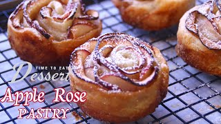 Apple Rose Pastry Recipe [upl. by Nesnaj]