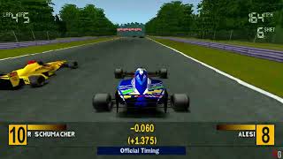 FORMULA 1 97  GAMEPLAY PS1 [upl. by Angelico]