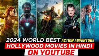 Top 10 Best Fantasy amp Action Hollywood Movies On YouTube In Hindi  Hollywood Movies in Hindi 2024 [upl. by Ainak]