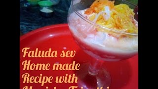 Besic Recipe of फालूदा सेवHome made Faludha sevararot ka sav how to make faluda sev in Hindi [upl. by Criswell]