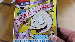 Rugrats Decade in Diapers and Rugrats Mysteries DVD Unboxing [upl. by Bernardina267]