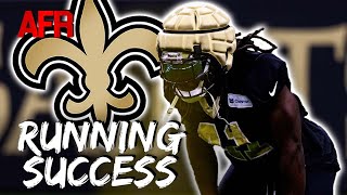 Why Saints Running Game Was ELITE vs Panthers  Marshon Lattimore Injury Update  PFF Grades [upl. by Brelje546]