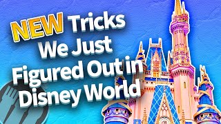 25 NEW Tricks We Just Figured Out in Disney World [upl. by Daniala746]