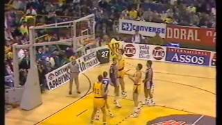 Toni Kukoc vs Europa 199091 [upl. by Clementas]