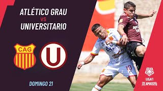 Atlético Grau 11 Universitario resumen EXTENDIDO de hoy por la Liga1  Fecha 2 Clausura 2024 [upl. by Asatan]