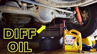 How to Change DIFF OIL  4WD ACTUATOR OIL  Isuzu Mux  Dmax FULL DIY TUTORIAL  Gear Oil Change [upl. by Katlaps743]