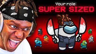 SIDEMEN AMONG US BUT THE IMPOSTER IS SUPER SIZED [upl. by Adnil]