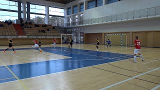 AZS UAM Poznań w final four Ekstraligi Futsalu Kobiet W drugim meczu ćwierćfinałowym padł remis [upl. by Ardried]