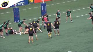 TryLights  Pinergy Munster Schools Boys Senior Cup Round 2 [upl. by Enilrad]