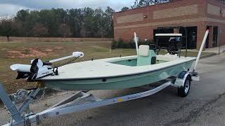 Skimmer Skiff 166quot by Big Franks Outdoors [upl. by Ellora]