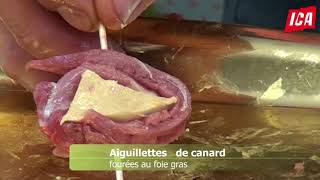 aiguillettes de canard au foie gras [upl. by Comras]