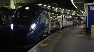 First Avanti West Coast Class 807 service leaving London Euston for birmingham new street [upl. by Alra281]