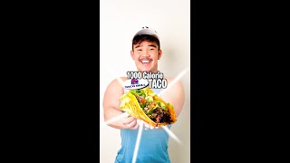 1000 Calorie TACO BELL🌮 Fitness Recipe [upl. by Loar]