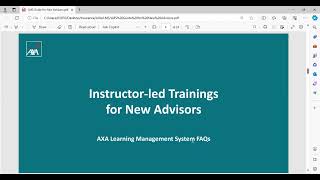 LMS Guide for New Financial Advisors and Associate Unit Heads [upl. by Norling]