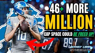 The Detroit Lions Lions Financial Playbook Scoring 46M in Cap Space [upl. by Wileen904]