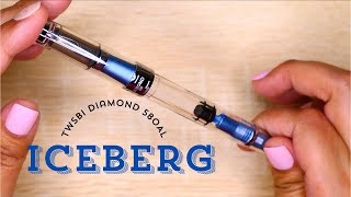 New Pen Day  TWSBI Diamond 580AL  Iceberg Blue [upl. by Delacourt]