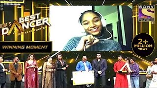 IBD 2 की Winner बनी Saumya  India’s Best Dancer 2  Geeta K Malaika A Terence L [upl. by Ecnadnac]