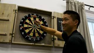 Top 5 Of The Best dart board cabinet [upl. by Yaresed]