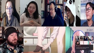 MIERUKO CHAN EPISODE 6 REACTION MASHUP [upl. by Ydisahc]