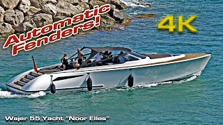 Wajer 55 Yacht Automatic fenders [upl. by Scandura]