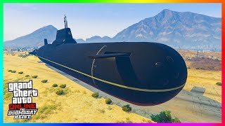 DÉTRUIRE LE SOUS MARIN NUCLÉAIRE DE GTA 5 ONLINE [upl. by Javed]