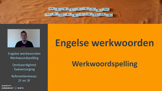 Engelse werkwoorden Werkwoordspelling [upl. by Eliott]