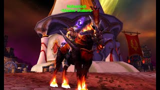 WoW TBC Warlock Dreadsteed Mount Guide  Horde Epic Mount [upl. by Otrebilif509]