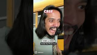 ICSE vs CBSE  Inside a picnic bus [upl. by Gemma]