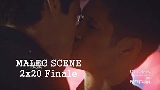 Shadowhunters 2x20 Magnus Alec Kiss amp Back Together Malec Scene Season 2 Episode 20 Finale [upl. by Adrianna]