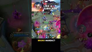 Bruno got his savage stolen by kimchi man 😭 MLBB [upl. by Adnileb]