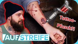 Verpfuschtes TATTOO an Teenie quotIch mach das doch hier nicht zum Spaßquot 😡​😤​ Auf Streife  SAT1 [upl. by Enyrat]